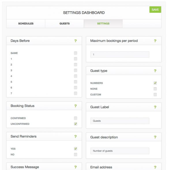 settings for the app Anchorage Lawn Care Service, Eagle River Lawn Care